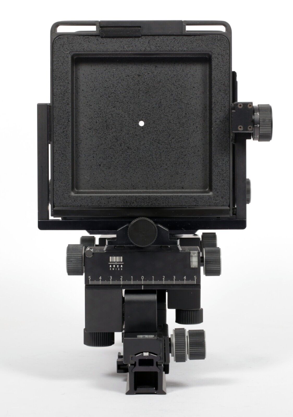 Arca Swiss M Monolith 4X5 camera with telescoping rail + fresnel